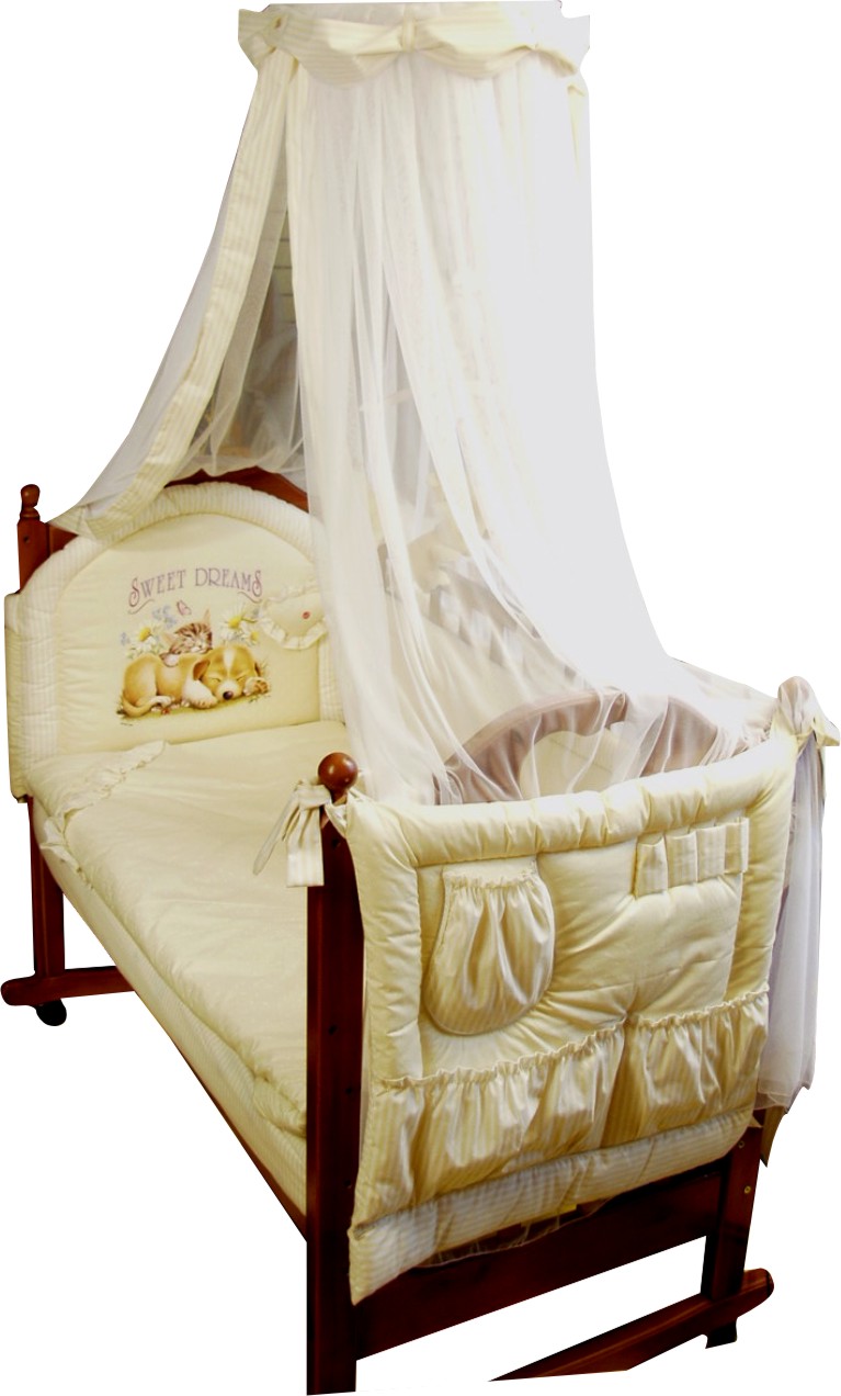 Новый комплект в кроватку. Детское разное