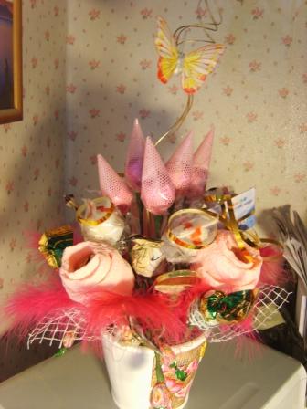 Букет для именинницы.   Букеты