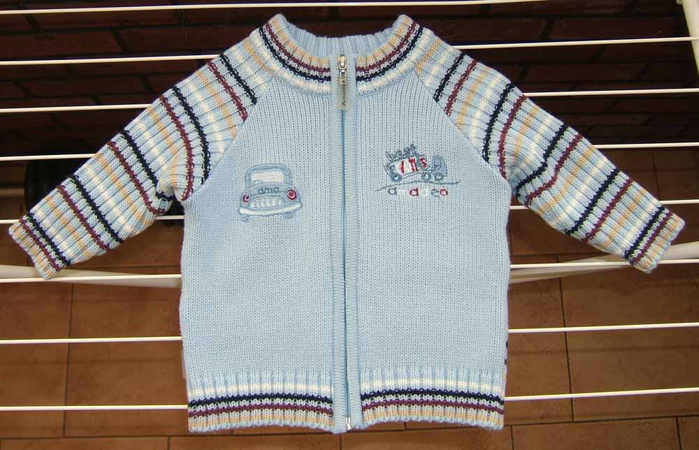 №5 Кофточка, тёплая. Цена 500руб.. Детское!