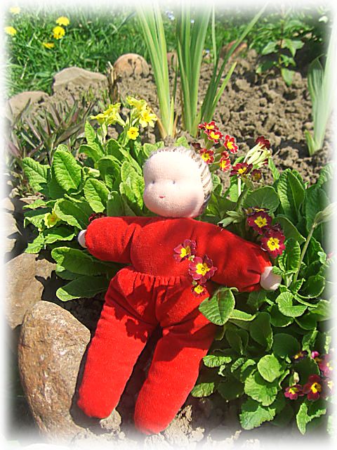 Малышка Женя. Вальдорфские куклы