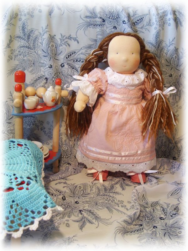 Нарядная вальдорфская кукла. Вальдорфские куклы