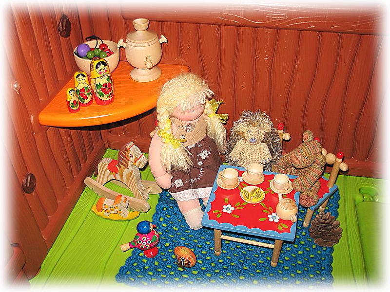 Шоколадная кукла. Вальдорфские куклы