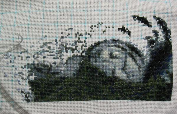 06.01.09.  процесс Кustom Krafts 'White Tigress and cub'