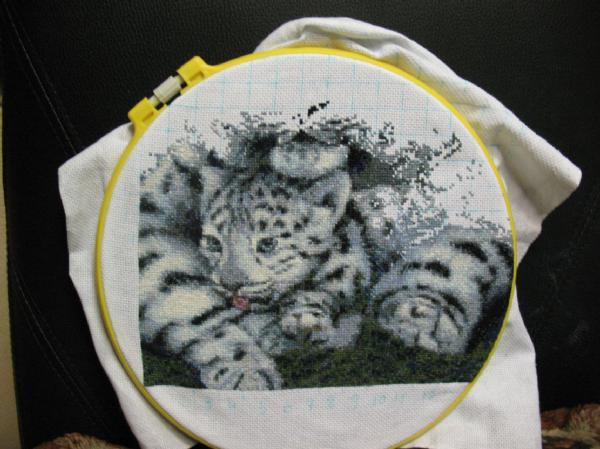  процесс Кustom Krafts 'White Tigress and cub'