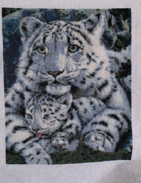  процесс Кustom Krafts 'White Tigress and cub'