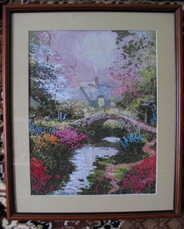 Кинкейд.  Вышивка