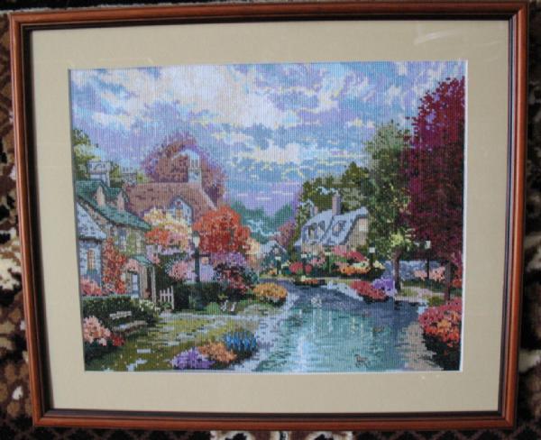 Кинкейд.  Вышивка