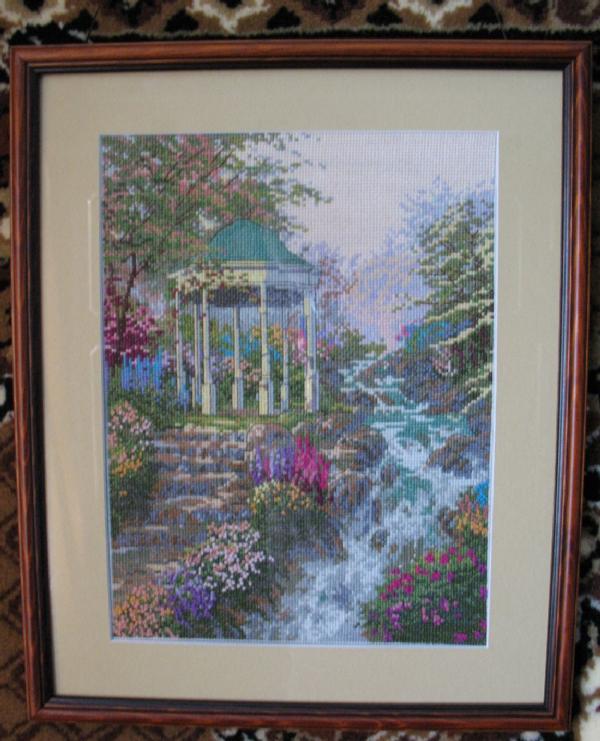 Кинкейд.  Вышивка