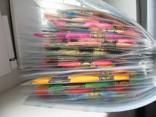 Вышивка - запасы