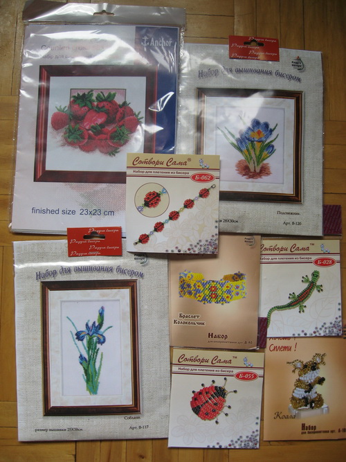 Вышивка - запасы