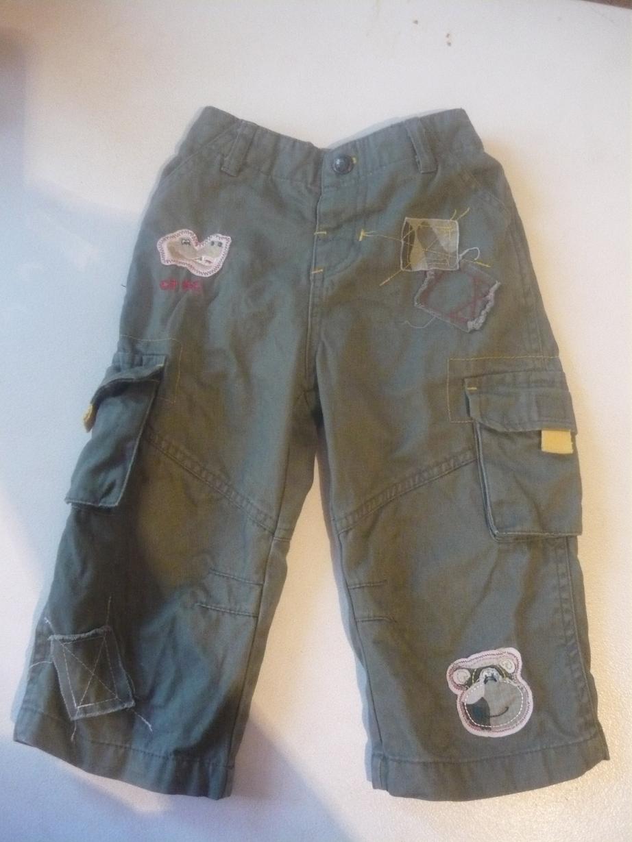 Брючки MINOTI 12-18 месяцев. Одежда д/м 80-86