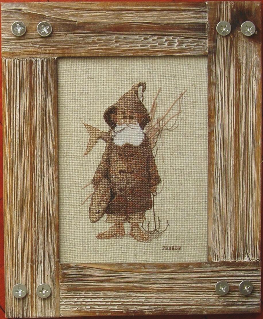 Старичок-рыбачок. Мои работы