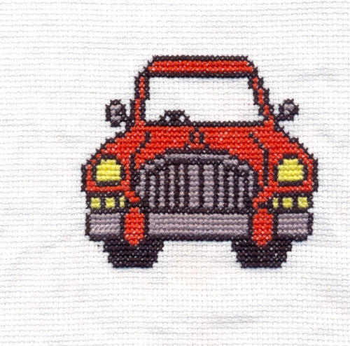 0901 Auto. 1.2 kwadraciki na poduszki