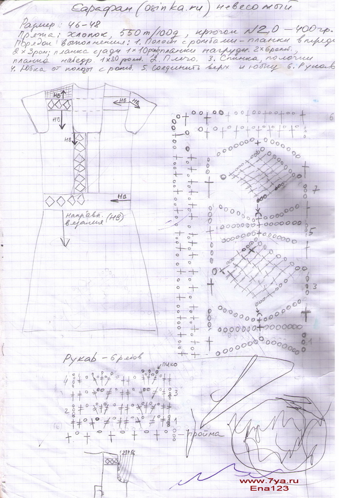 Стр.1. Сарафан 'Невесомый' (идея с Осинки)