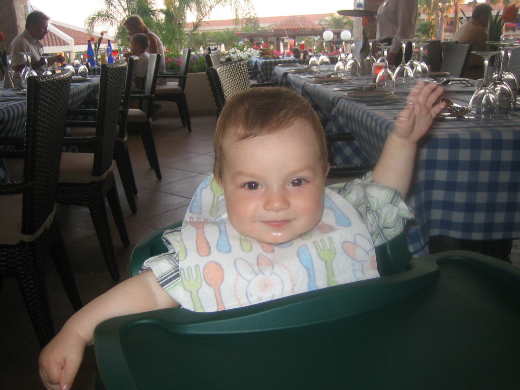 А  это в ресторане. Кипр2009