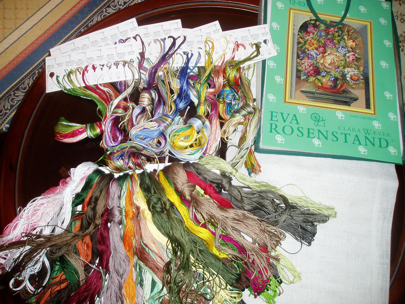 Букет от Eva Rosenstand (процесс)