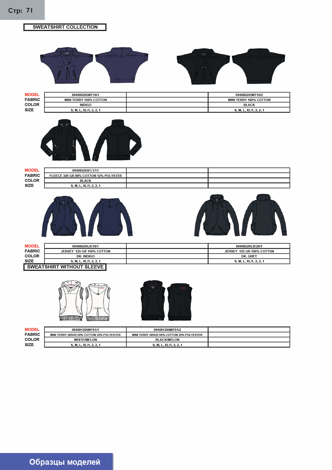 Толстовки женские