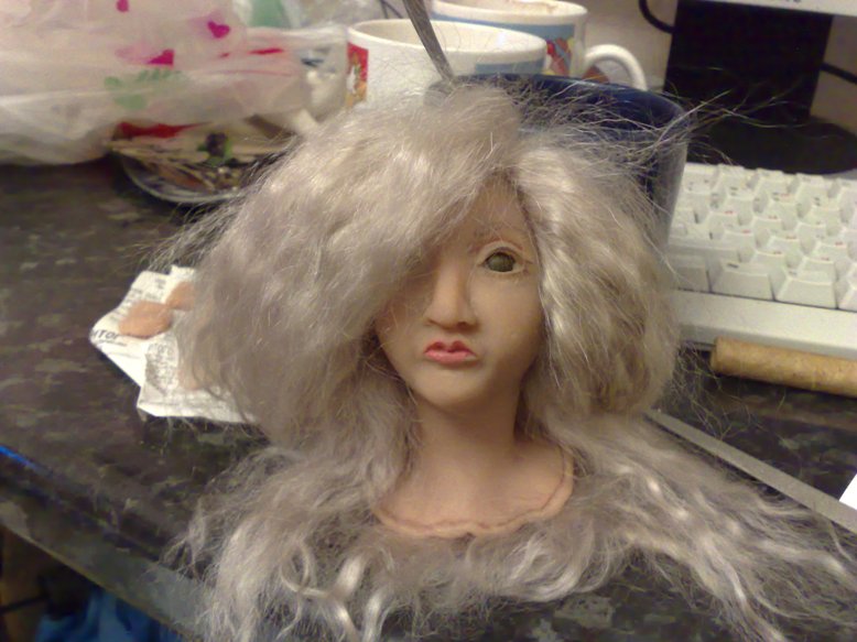 Мой первый 'блинчик'. Дебютая кукла из пластика