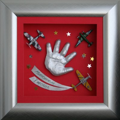 В багете. Слепочки детские