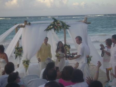 Жених и невеста. la boda