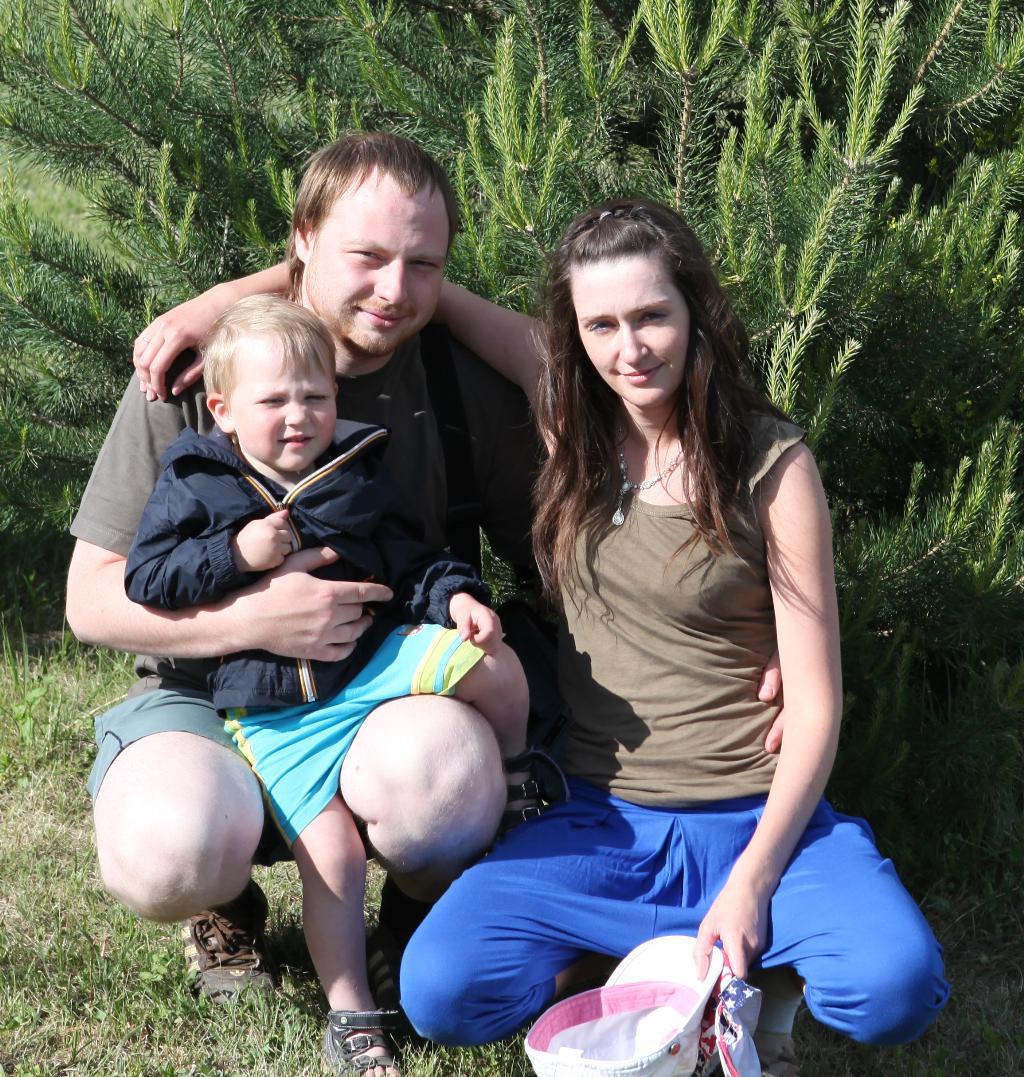 семья в сборе. Мы:)