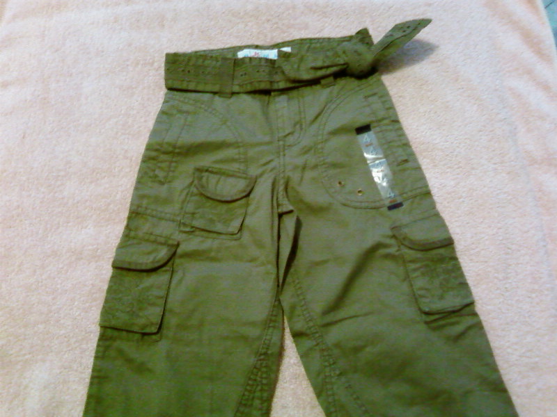 Летние брючки для девочки. Новое (привезено из США)