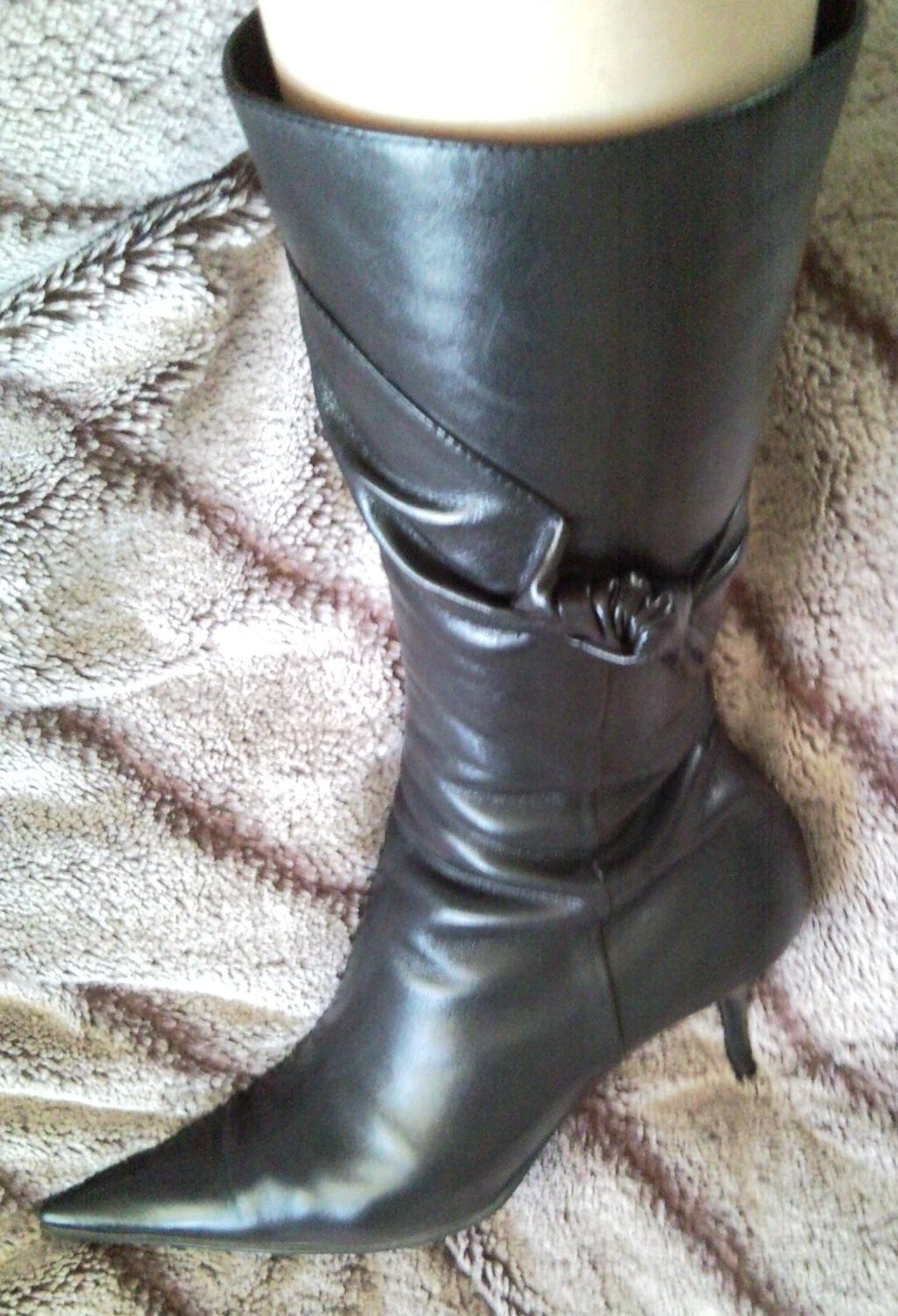 Полусапоги осень-зима на мне. Обувь