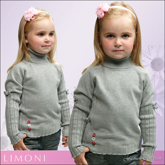 Водолазка серая. Фото одёжек