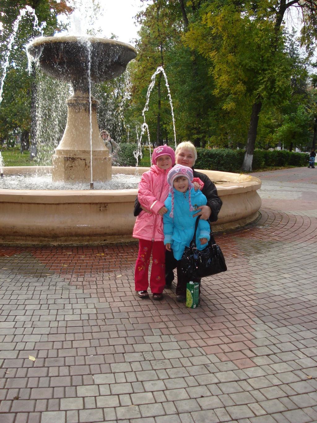 А это в нашем Тверском горсаду... Поход в цирк