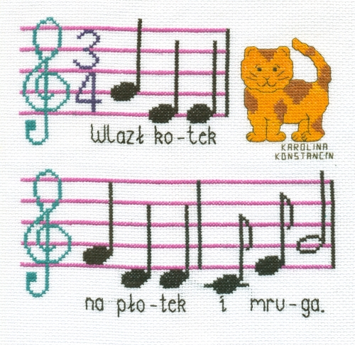 813 Kotek. 1.1.Kwadraciki na kolderki 0800-0899