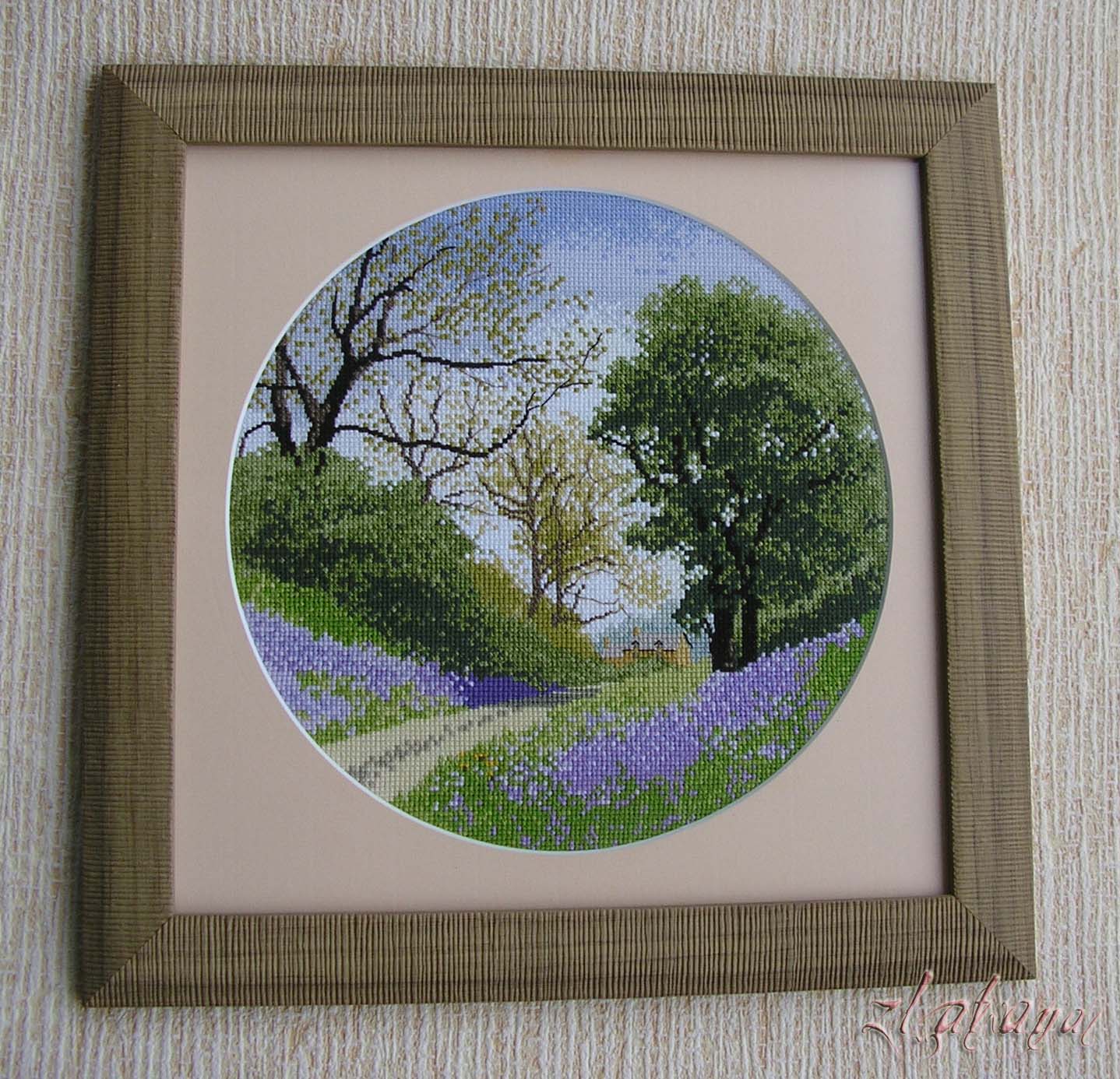 'Bluebell Lane', John Clayton,Heritagе. Мои вышивки