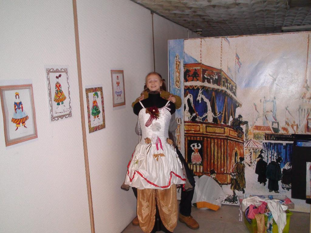 Третьяковская галерея. Играем с манекеном. НГ 2010