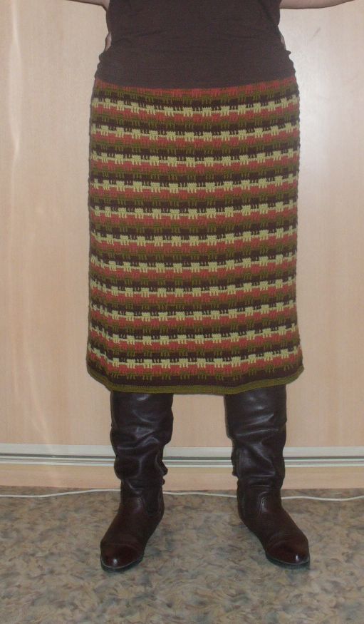 Осенняя юбка. Мои работы