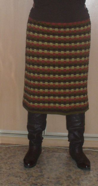 Осенняя юбка . Мои работы