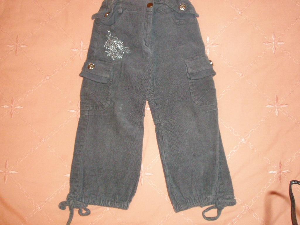 вельветовые брючки 92см - 150р. 