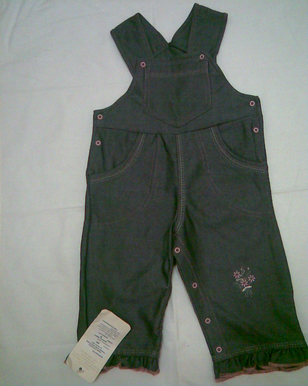 Комбенизончик с вышивкой, арт. 0591,. Одежда для малышей