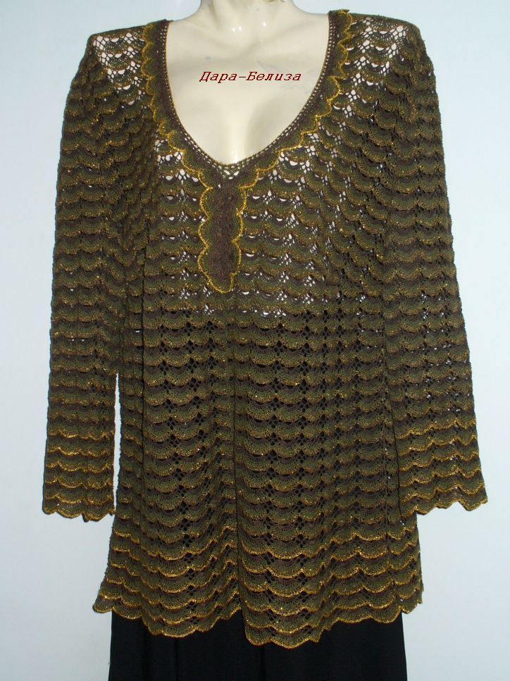 Золотые веера. Мои работы