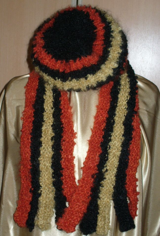 Комплект полосатый. Мои работы