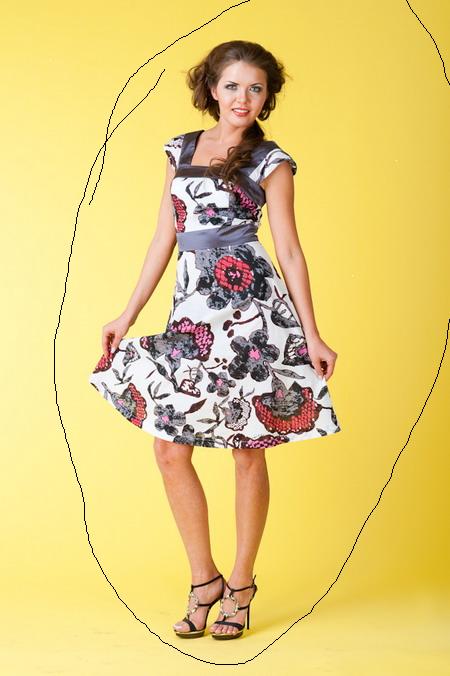 Платье летнее Ре*микс. 