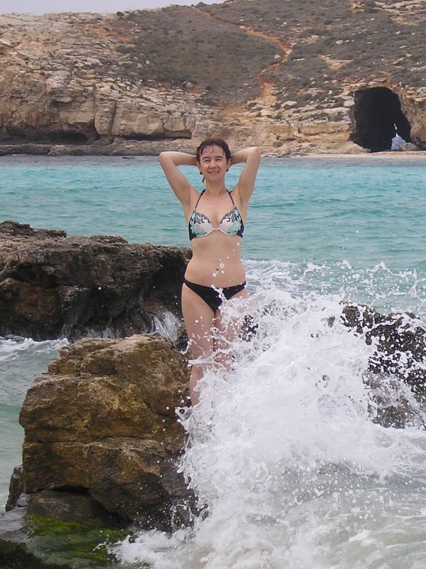 Мальта, Голубая лагуна. Похудение: до и после