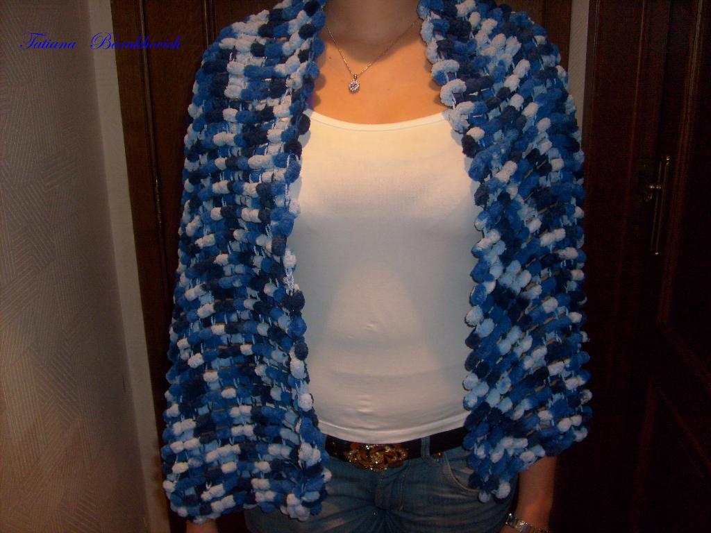 шаль. вязание на заказ