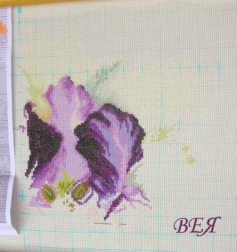 4. Glorious Blooms-процесс