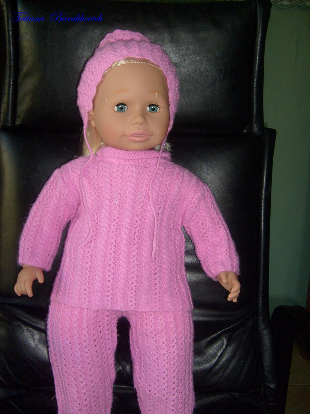 костюмчик. вязание на заказ