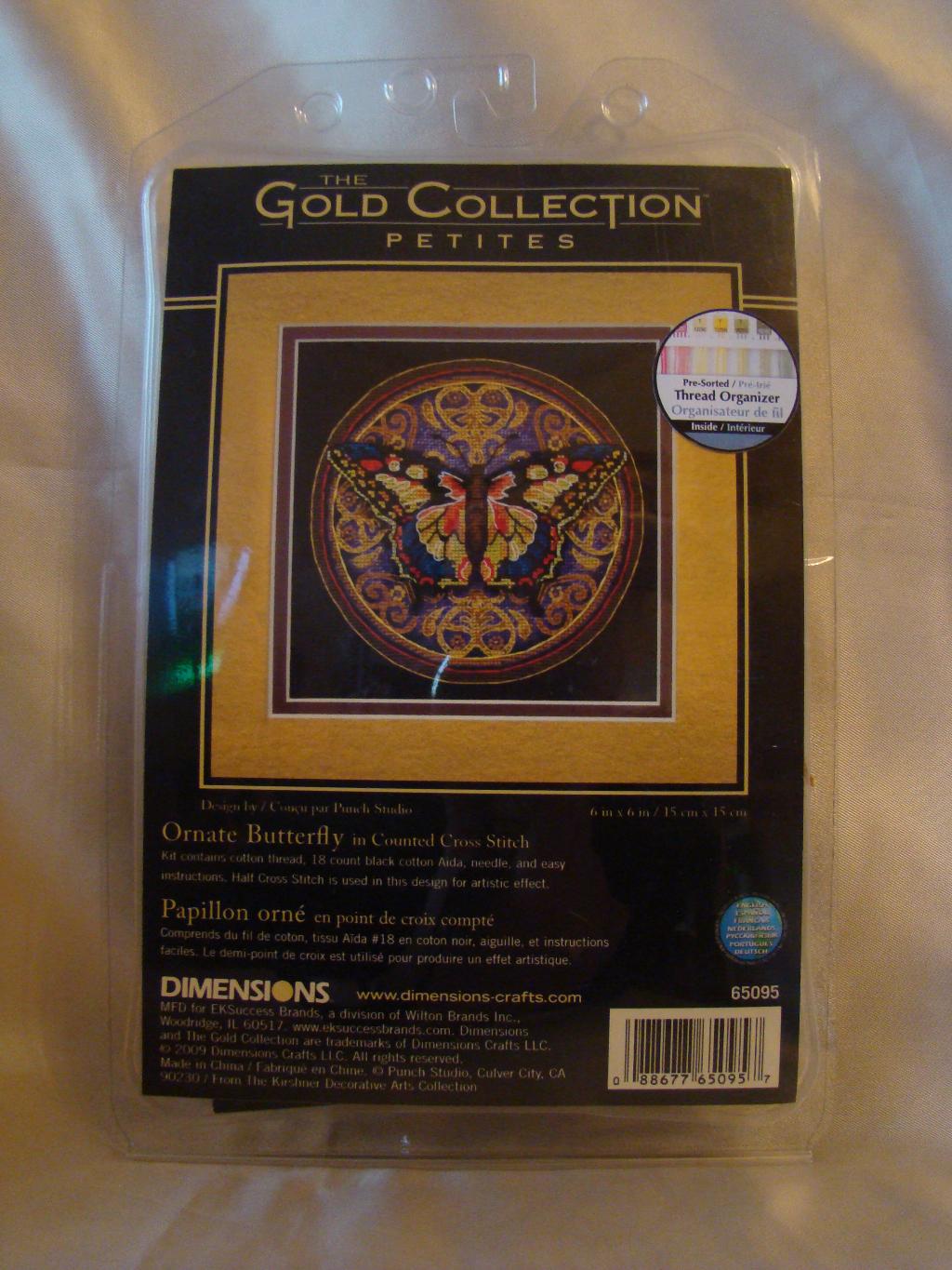 Dimensions - Ornate Butterfly - ОТШИТО. Отшитые наборы