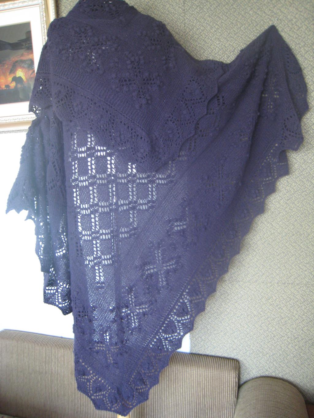 Квадратная шаль ' Наследный принц ' 150 х 150 см. Шарфы, шали, палантины