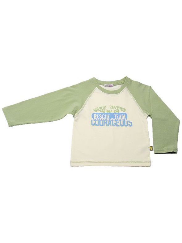 Футболка с длинным рукавом д/м р.122. Пристроено