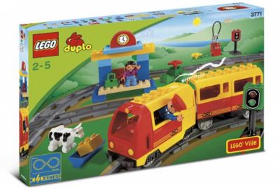 железная дорога лего дупло  арт 3771. игрушки