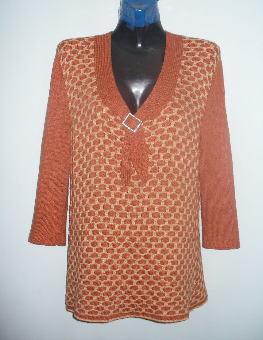 Перевязала на тунику. Мои работы