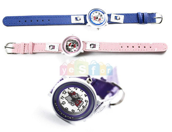 часики Хелло Китти с шариками. всякие штуки