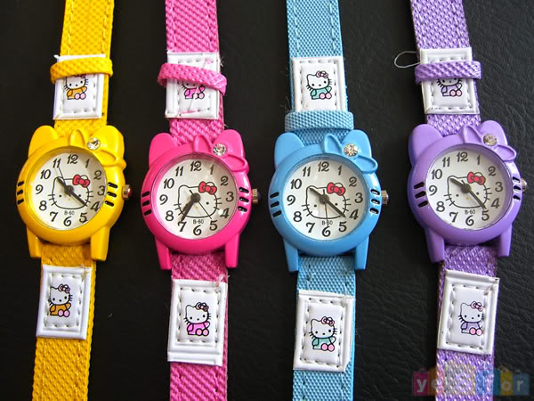 часики Хелло Китти - мордочка. всякие штуки